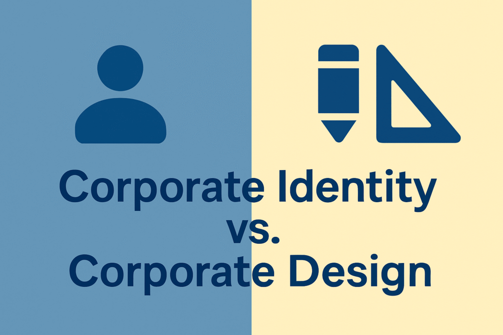 Corporate Identity vs. Corporate Design mit Kontraste Agency