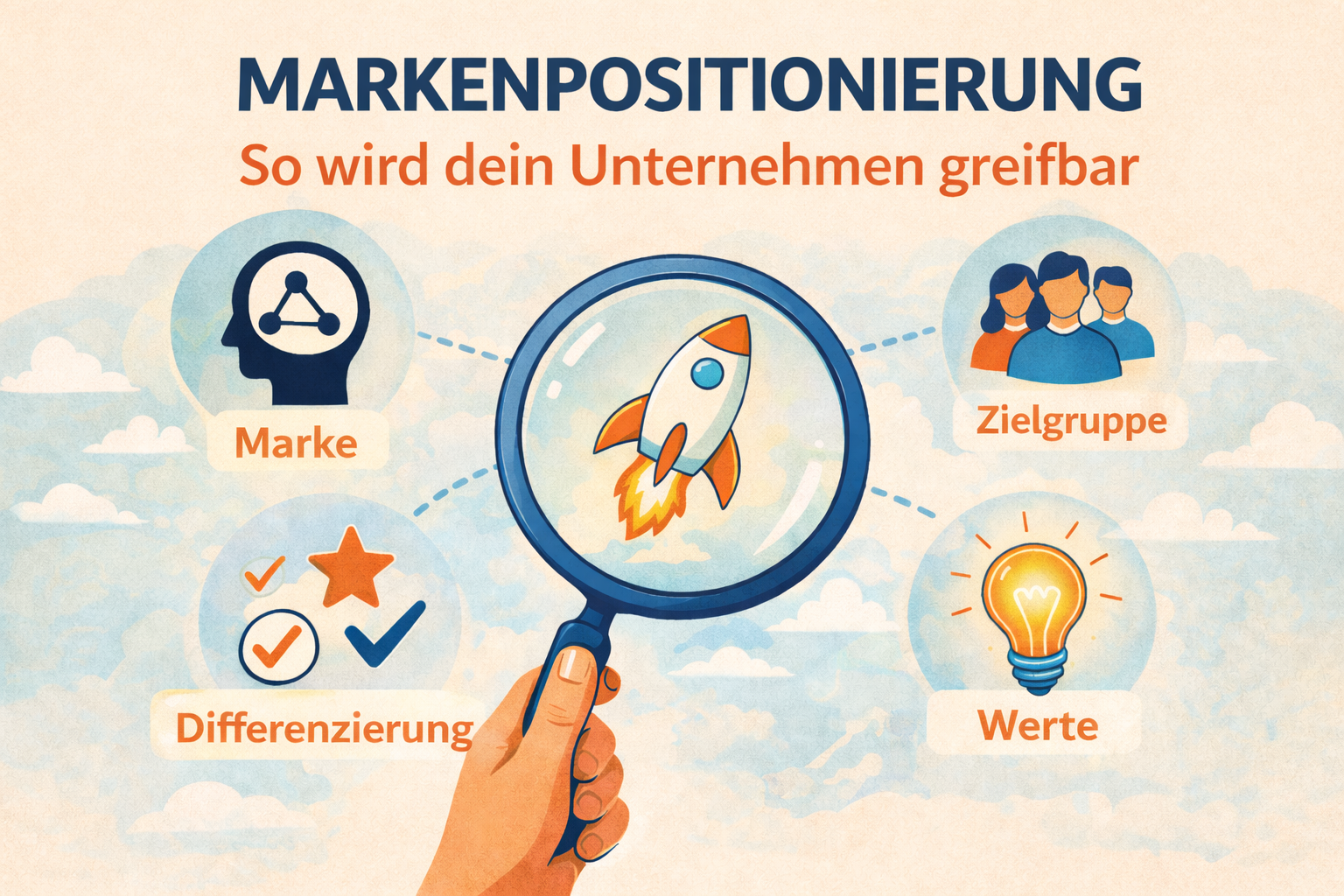 Klare Markenpositionierung: Wie aus Strategie, Werten und Zielgruppe eine greifbare Marke wird
