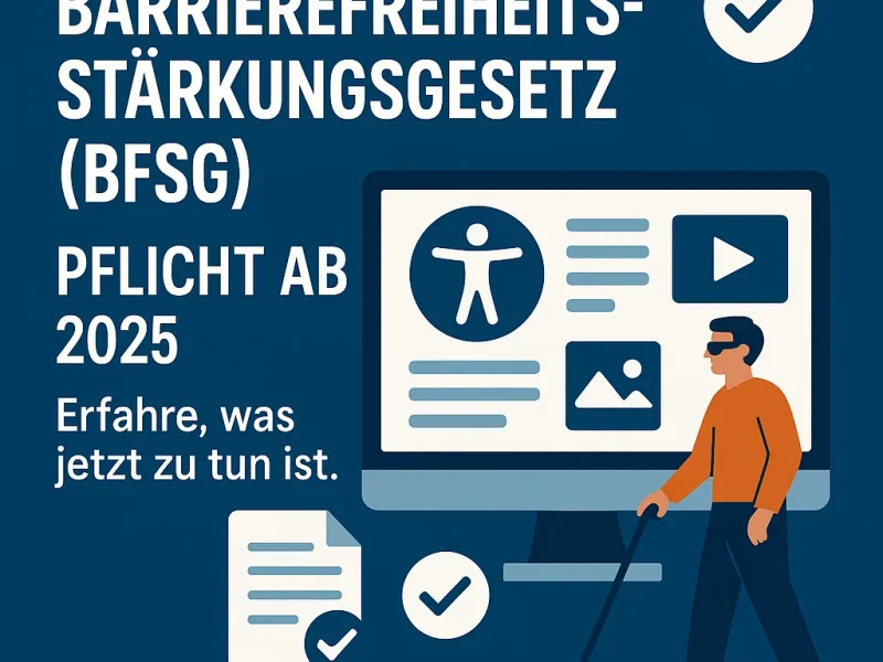 Barrierefreiheitsstärkungsgesetz mit Kontraste