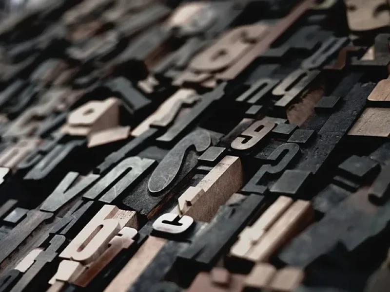 Typografie-Schriftwirkung